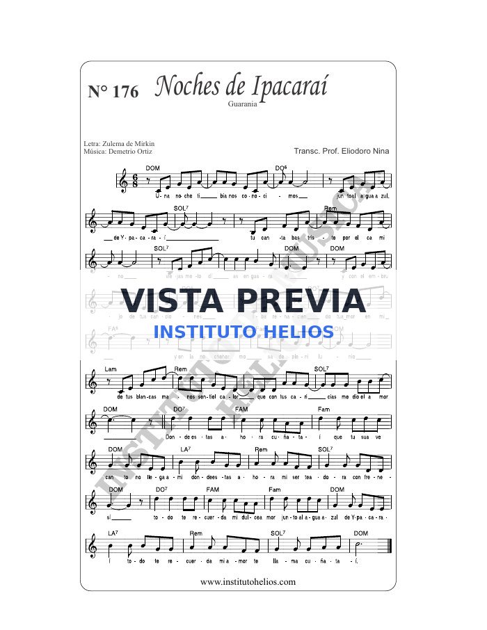 Vista previa de Noches de Ipacarai